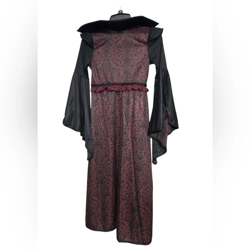 Vintage Victorian Vampire Halloween Costume Girls size small  Dress whimsygoth